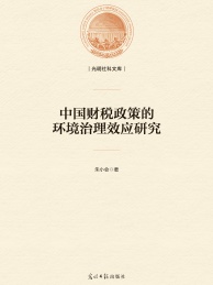 中国财税政策的环境治理效应研究
