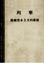 俄国资本主义的发展 大工业国内市场形成的过程