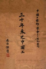 30年来之中国工程