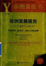 非洲发展报告 No.20 2017-2018 非洲形势 新情况,新特点和新趋势