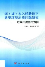 海(咸)水入侵胁迫下典型环境地质问题研究 以莱州湾南岸为例