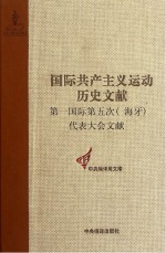 第一国际第五次(海牙)代表大会文献